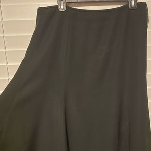 Black DKNY flowy skirt 12